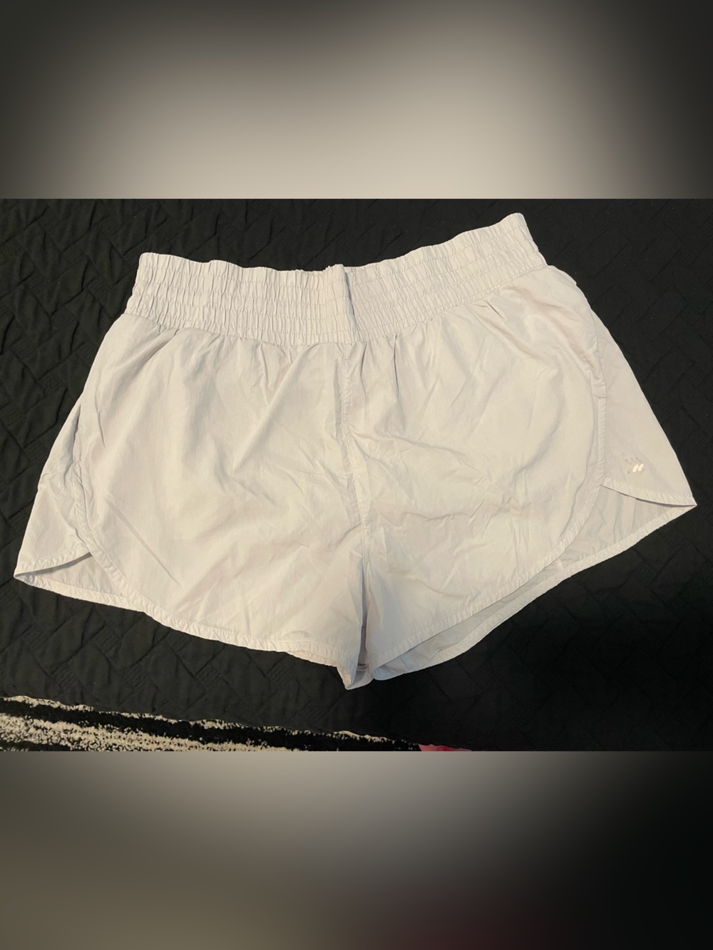 all in motion White Smocked Crop Top